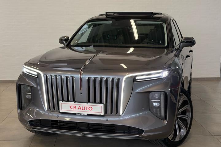 Grå Hongqi E-HS9 fra 2024
