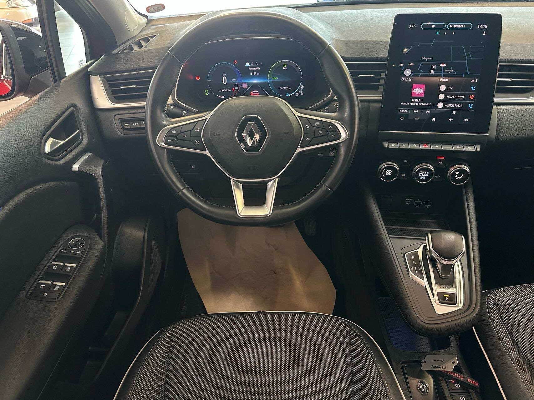 Rød Renault Captur fra 2022