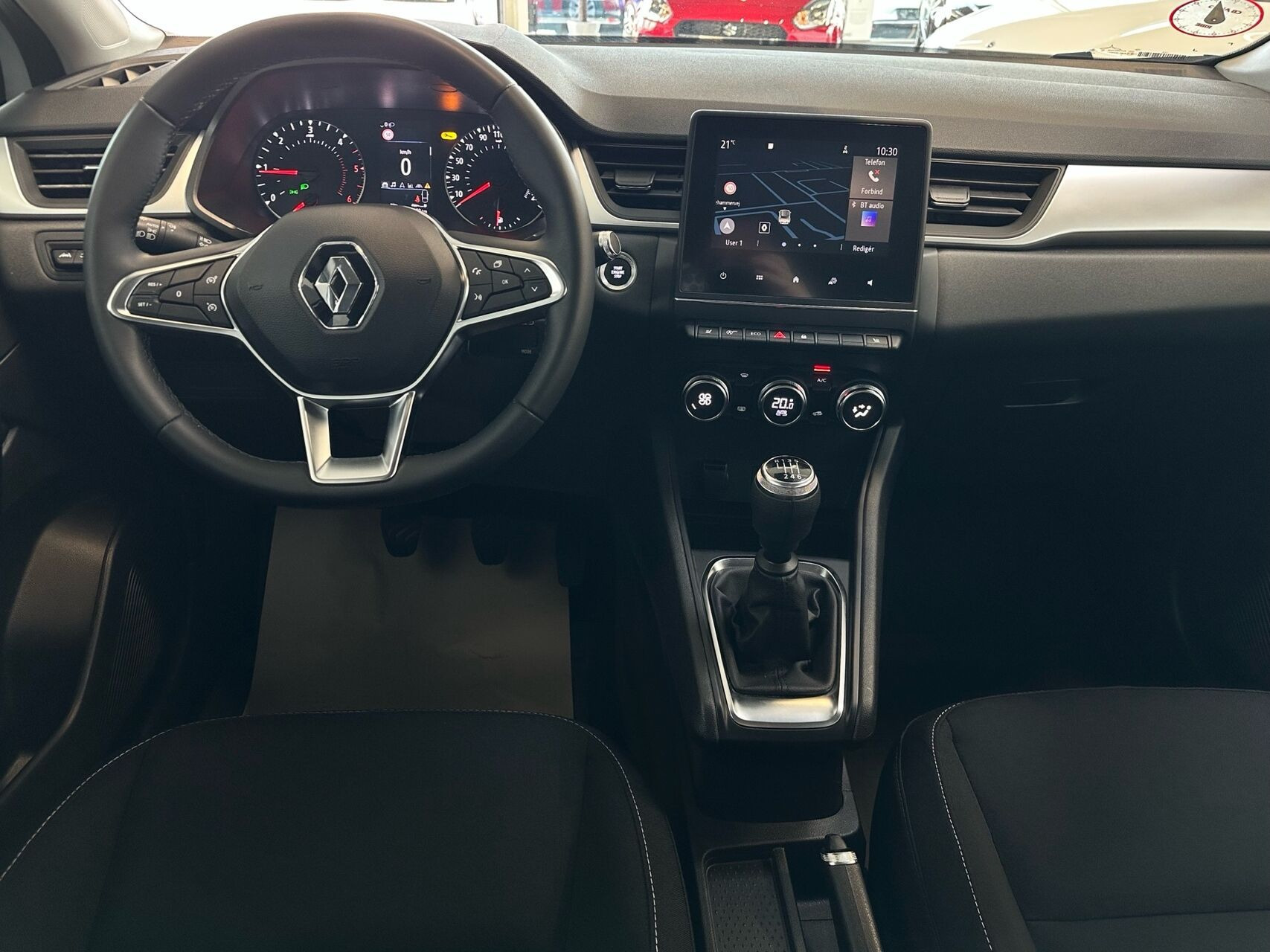 Hvid Renault Captur fra 2020