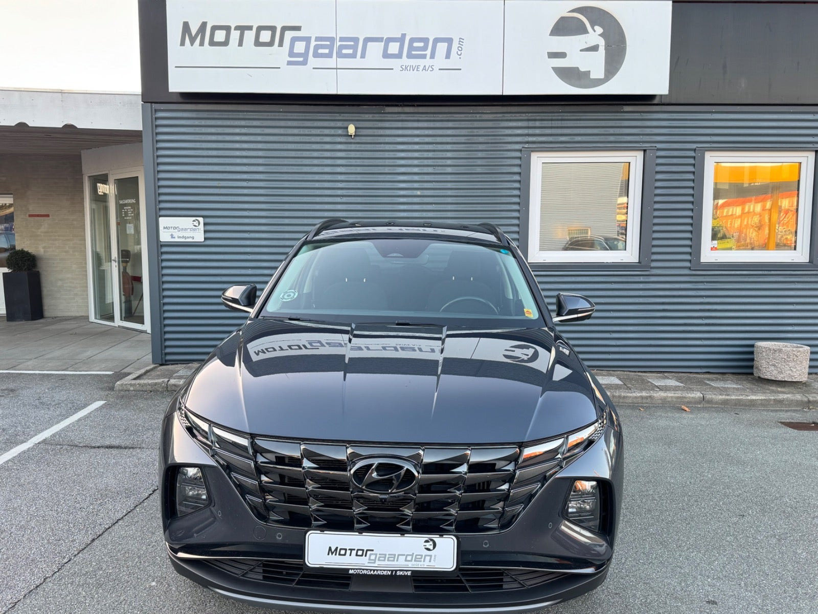 Grå Hyundai Tucson fra 2022