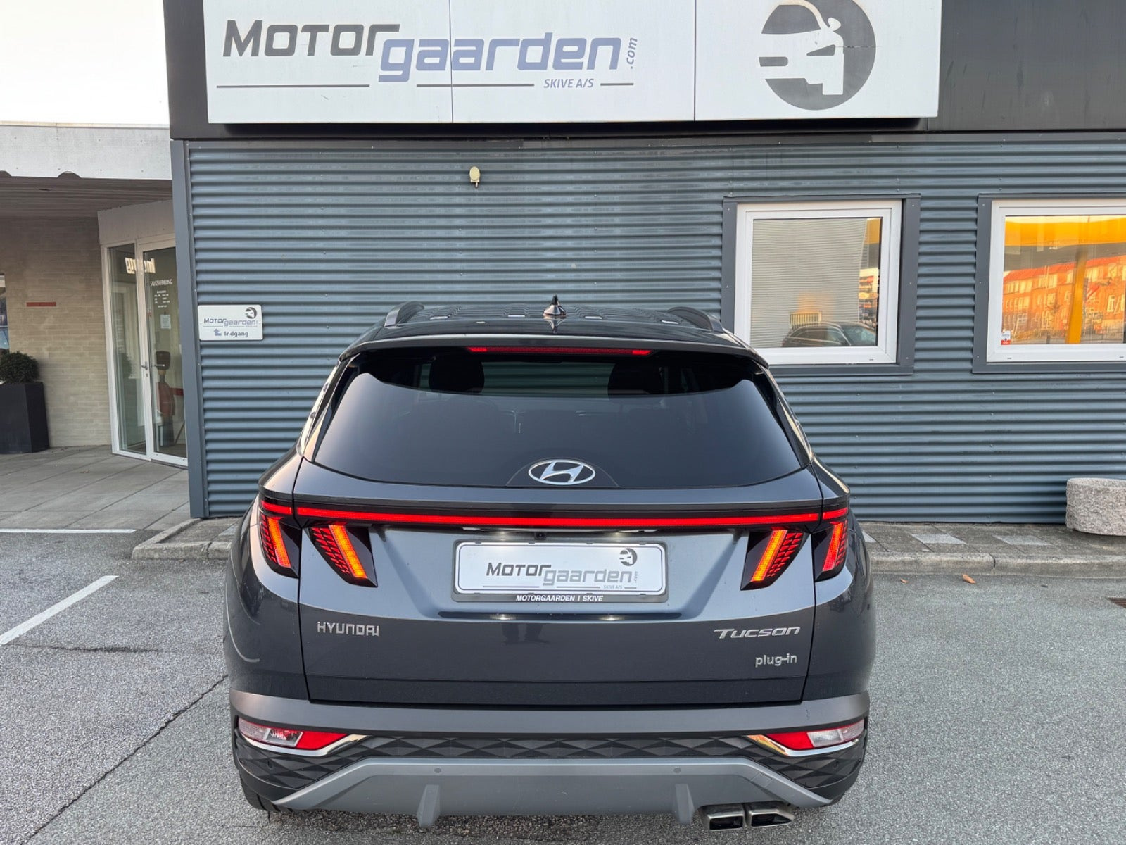 Grå Hyundai Tucson fra 2022