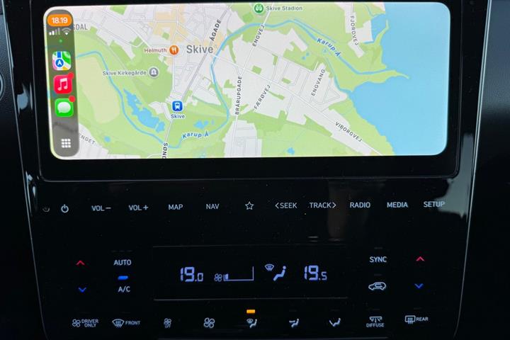 Grå Hyundai Tucson fra 2022