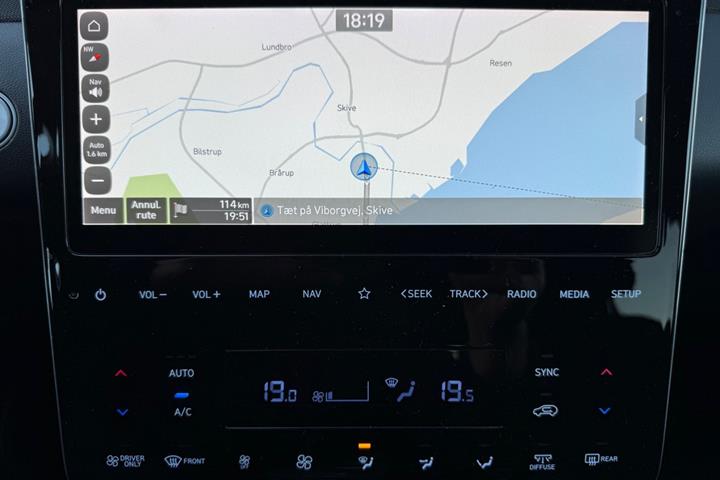Grå Hyundai Tucson fra 2022