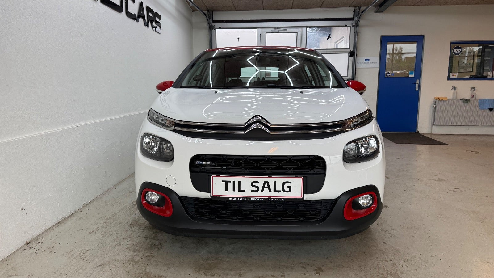 Hvid Citroën C3 fra 2016