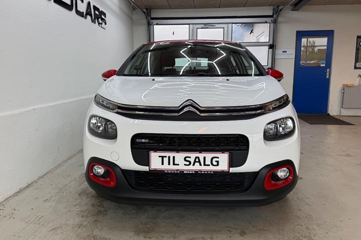 Hvid Citroën C3 fra 2016
