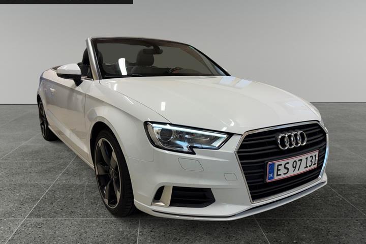 Hvid Audi A3 fra 2018