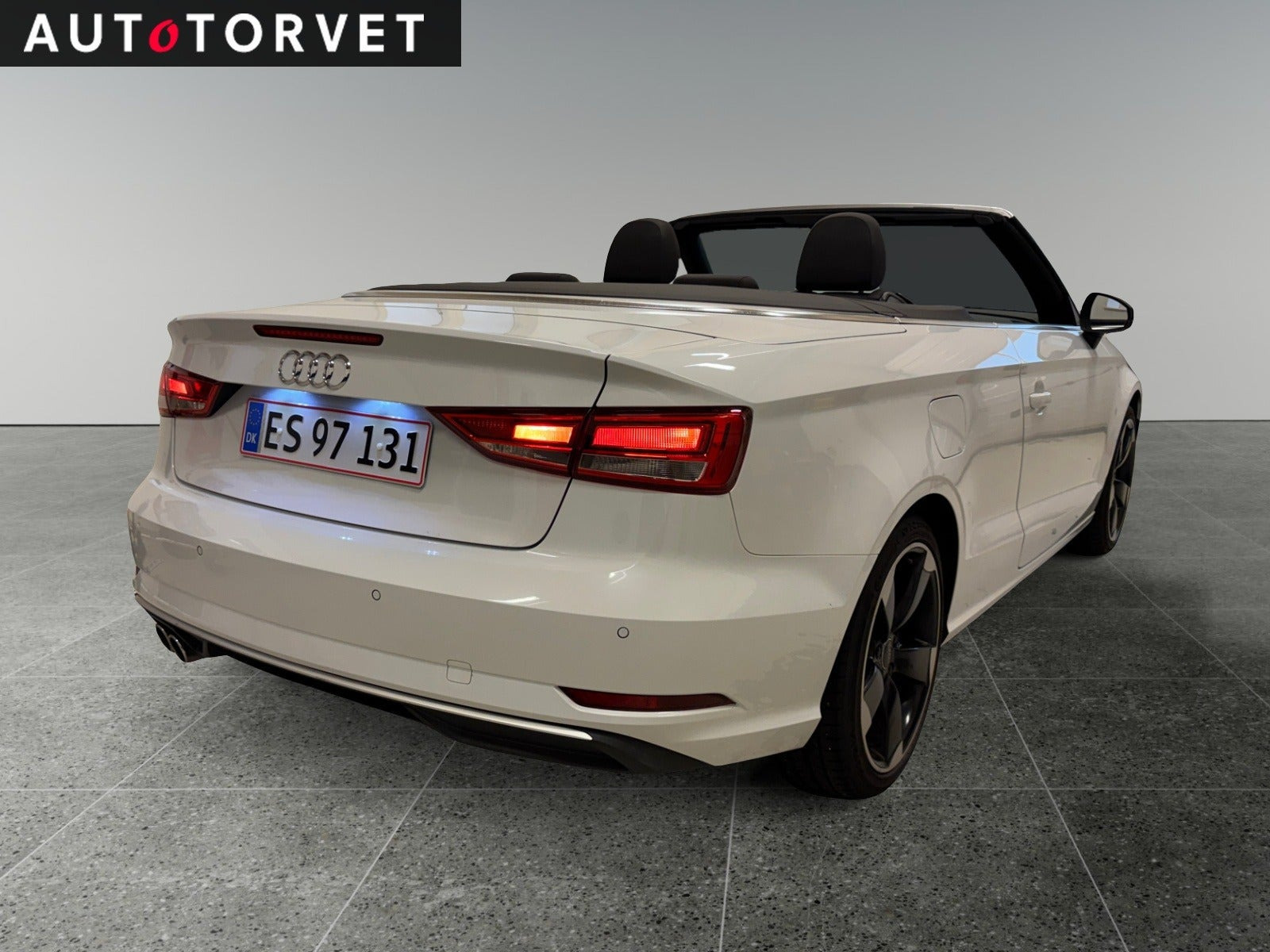 Hvid Audi A3 fra 2018