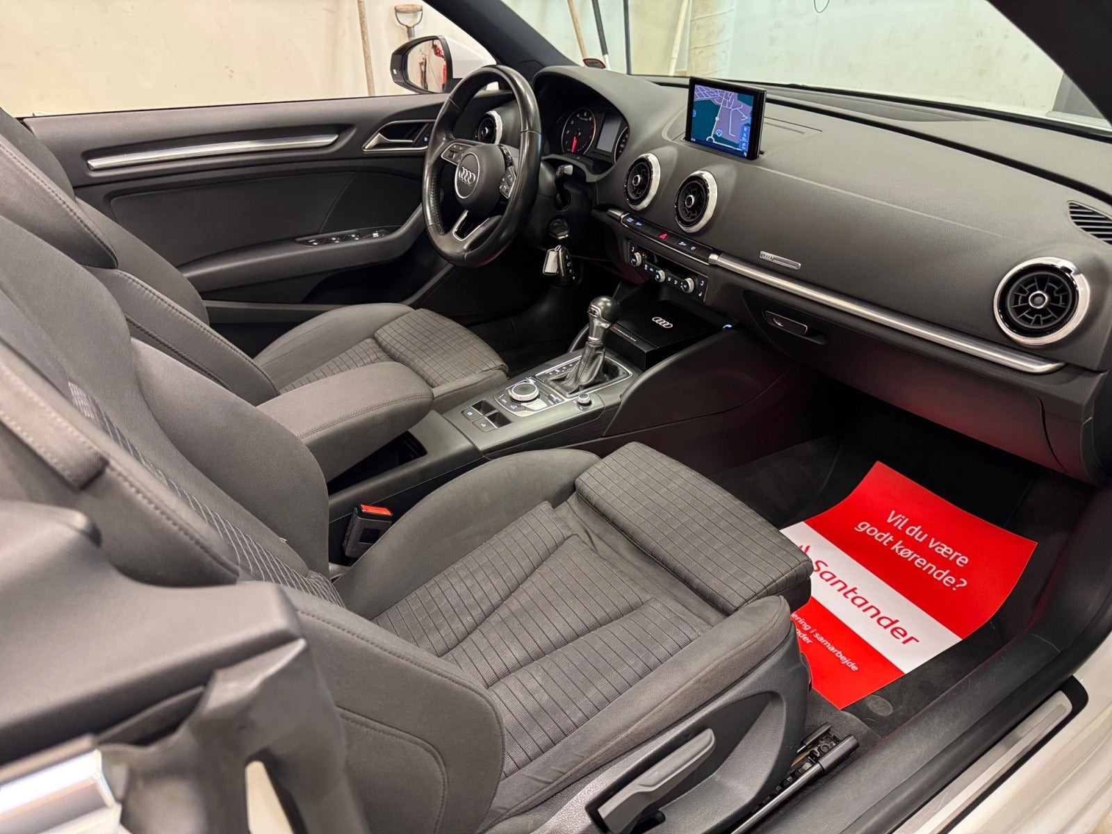 Hvid Audi A3 fra 2018