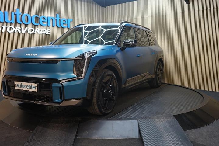 Blå Kia EV9 fra 2024