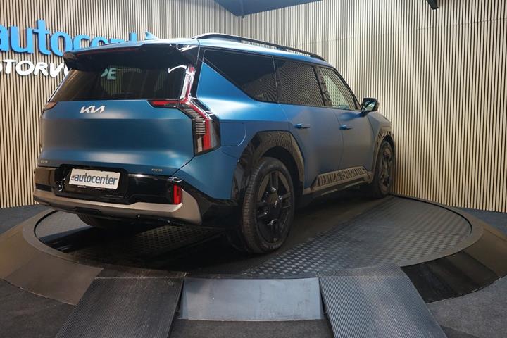 Blå Kia EV9 fra 2024