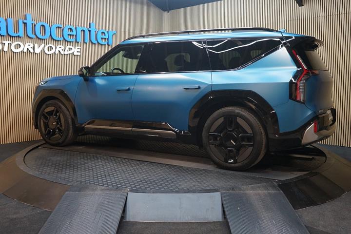 Blå Kia EV9 fra 2024