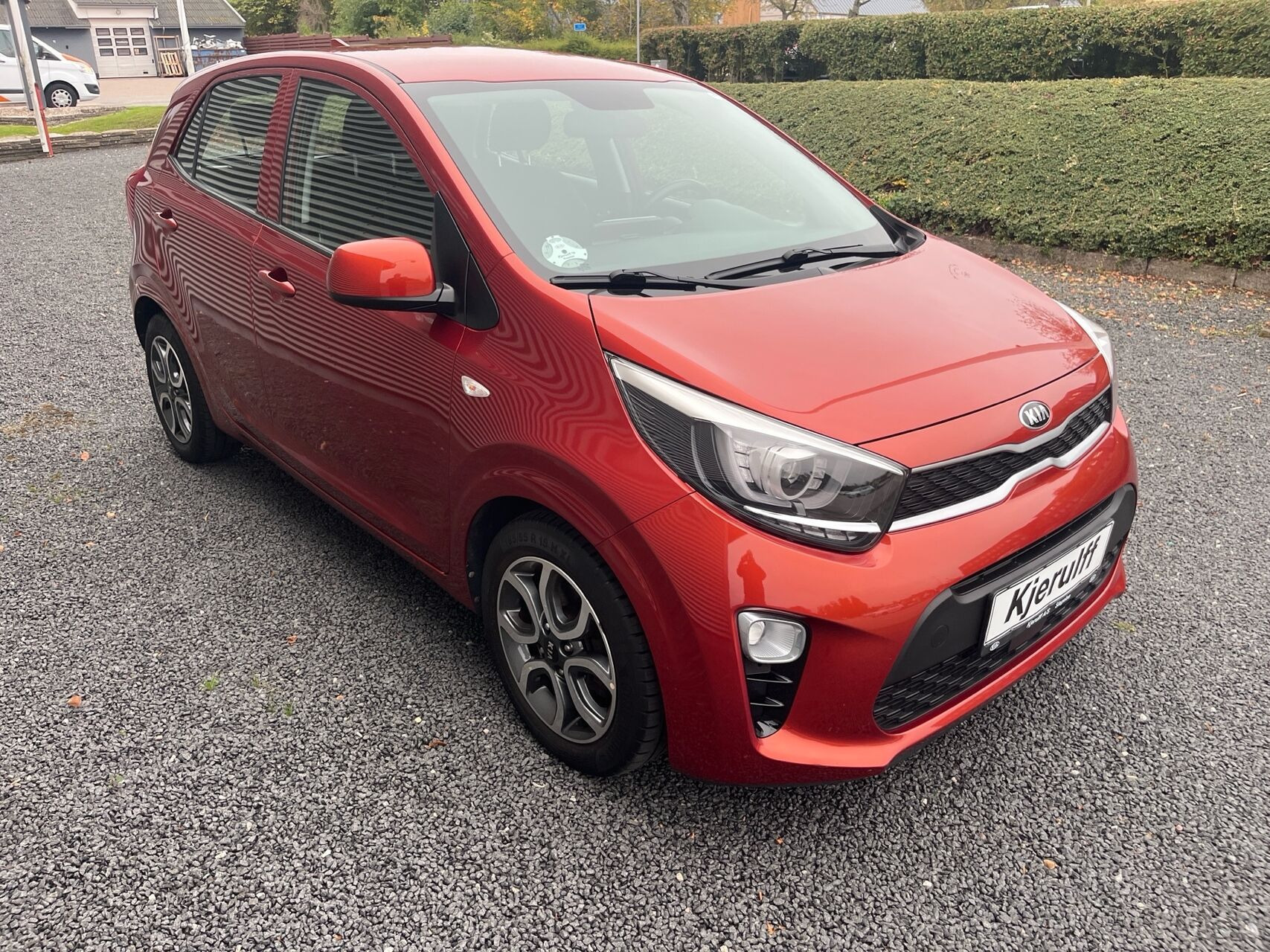 Orange Kia Picanto fra 2019