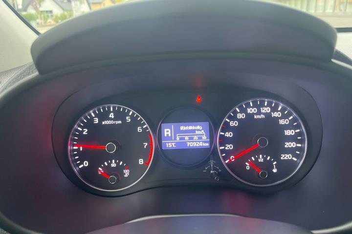 Orange Kia Picanto fra 2019