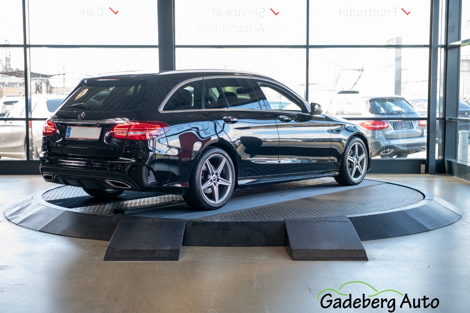 Sort Mercedes C220 d fra 2017