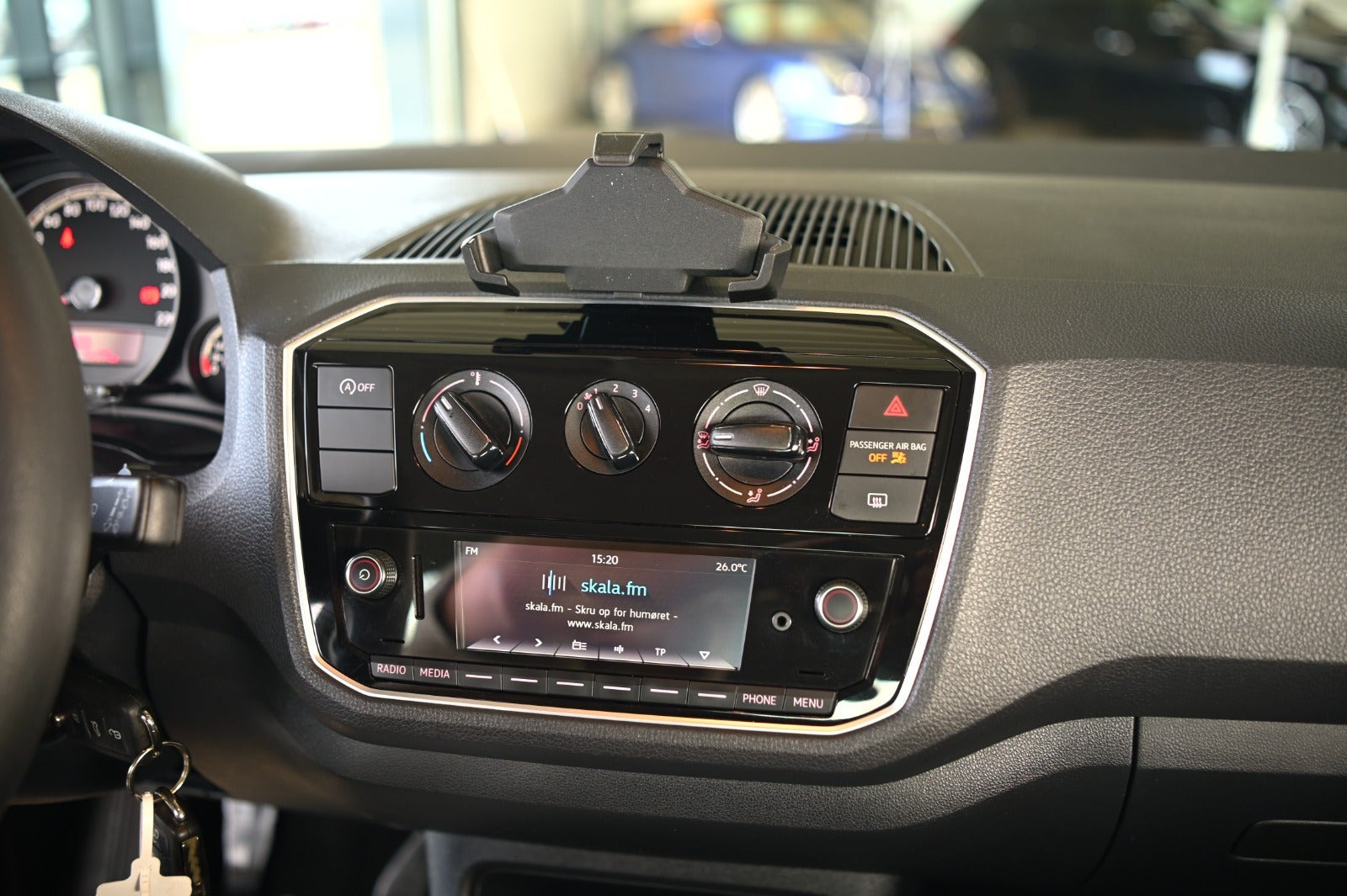Hvid VW UP! fra 2019