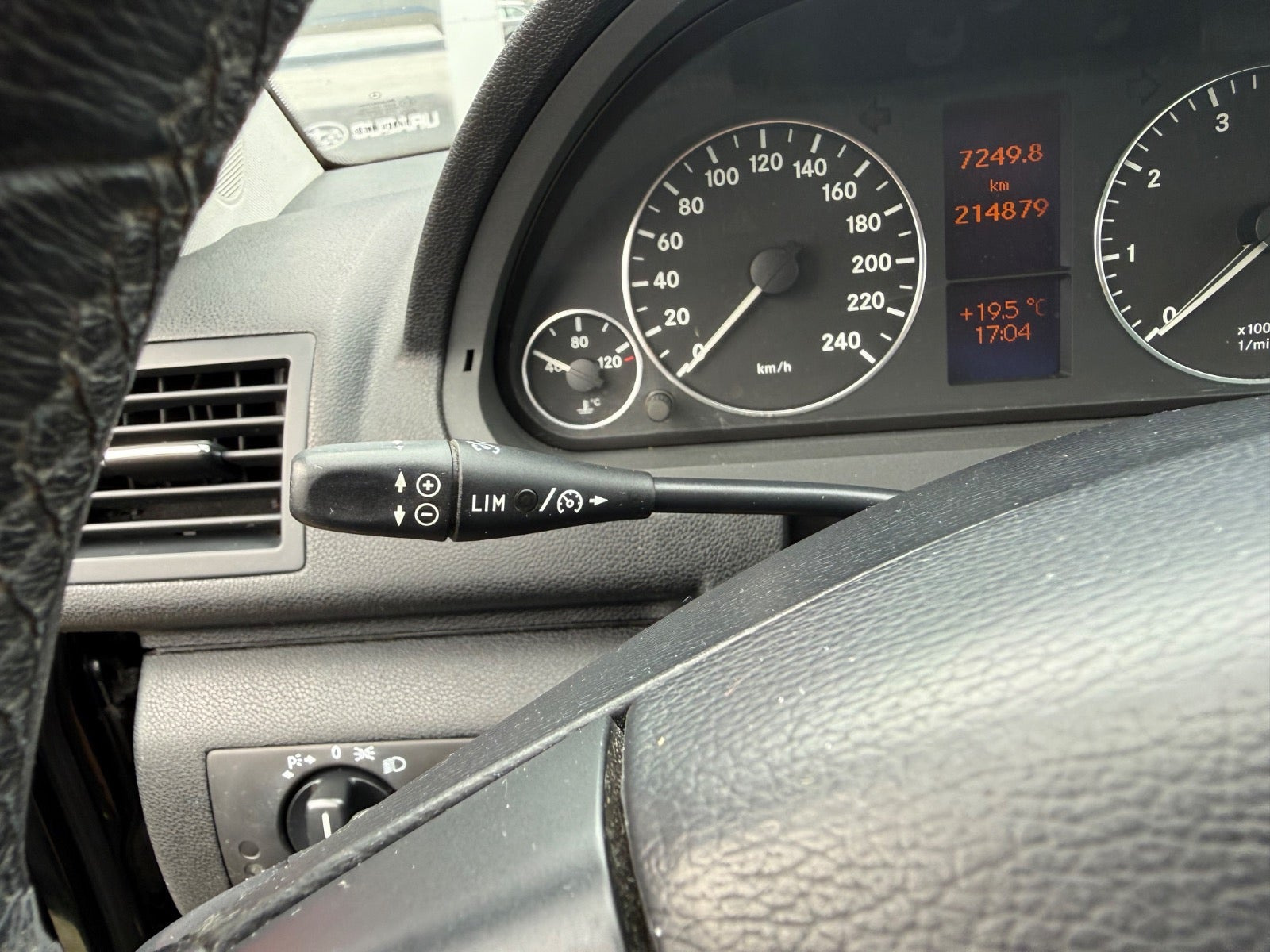 Sort Mercedes A150 fra 2006