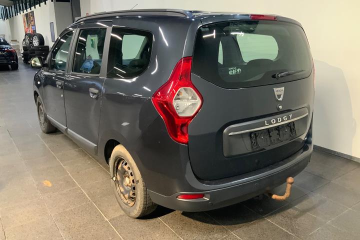 Grå Dacia Lodgy fra 2019