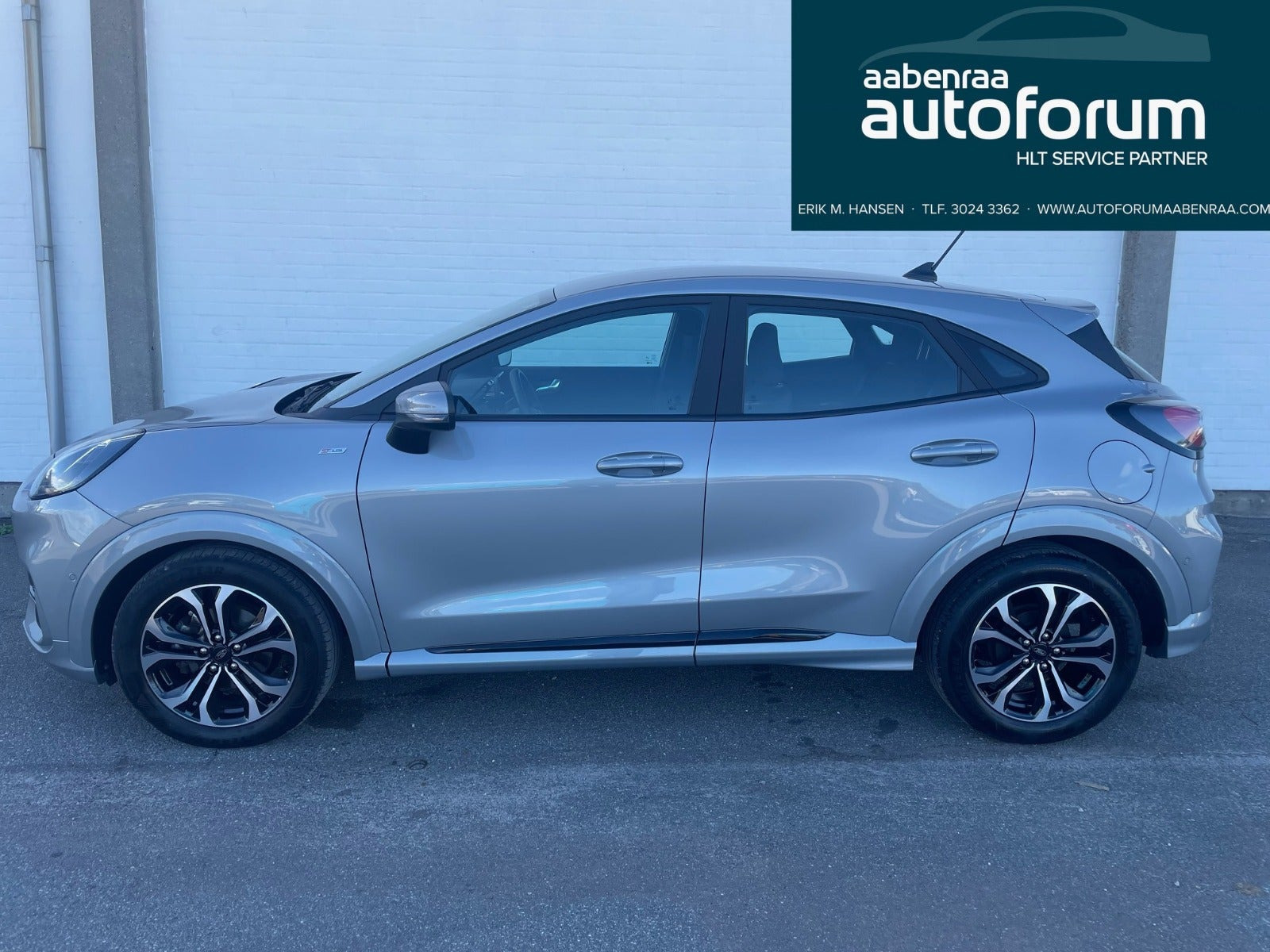 Grå Ford Puma fra 2021