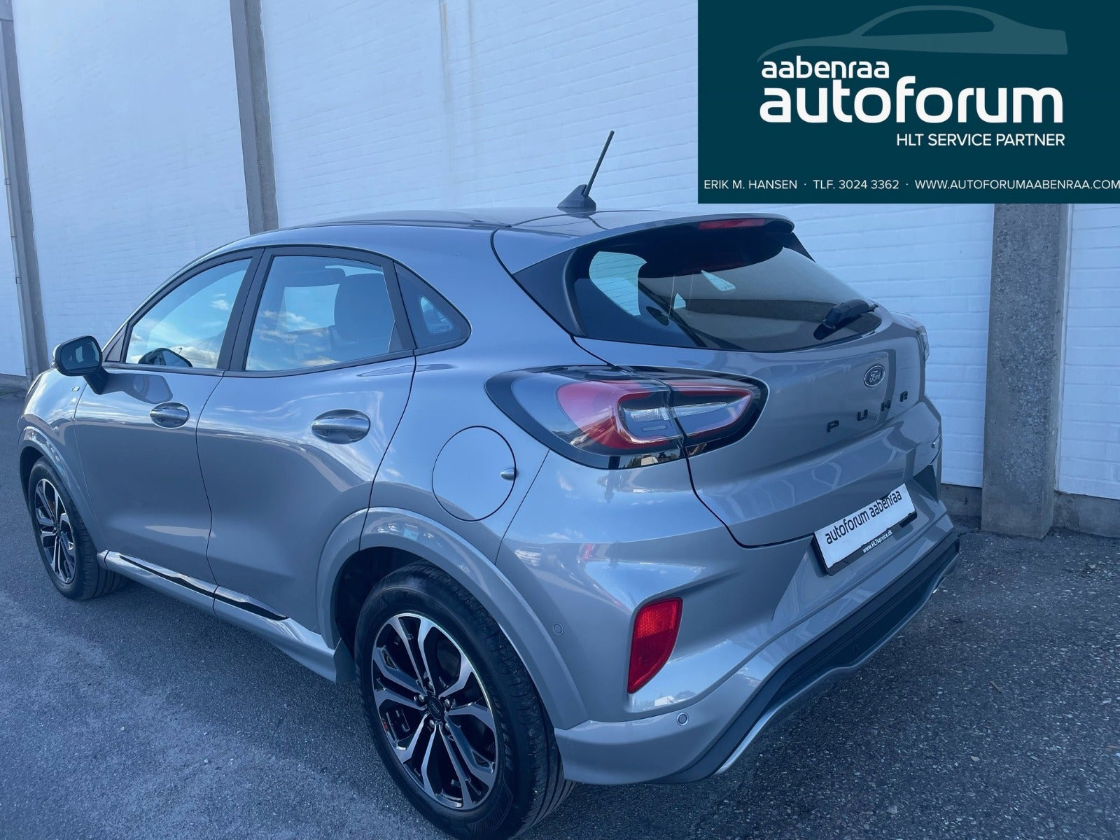 Grå Ford Puma fra 2021