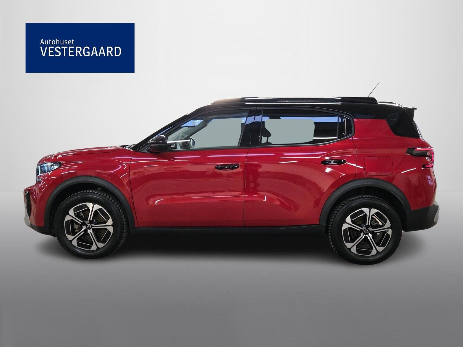 Rød Citroën e-C3 Aircross fra 2025