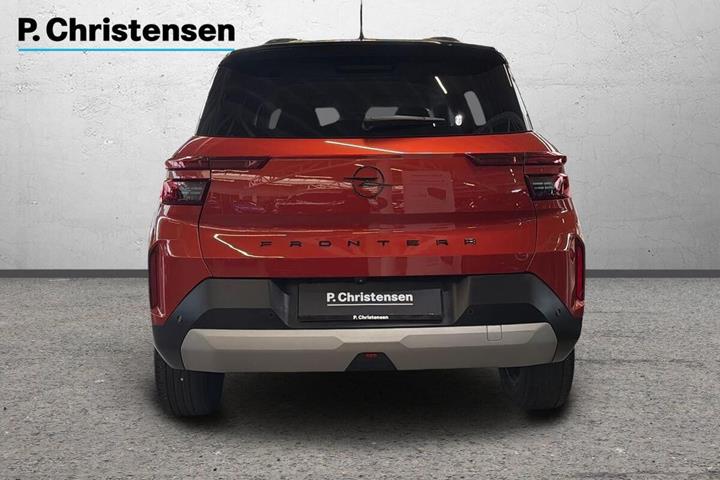 Orange Opel Frontera fra 2025