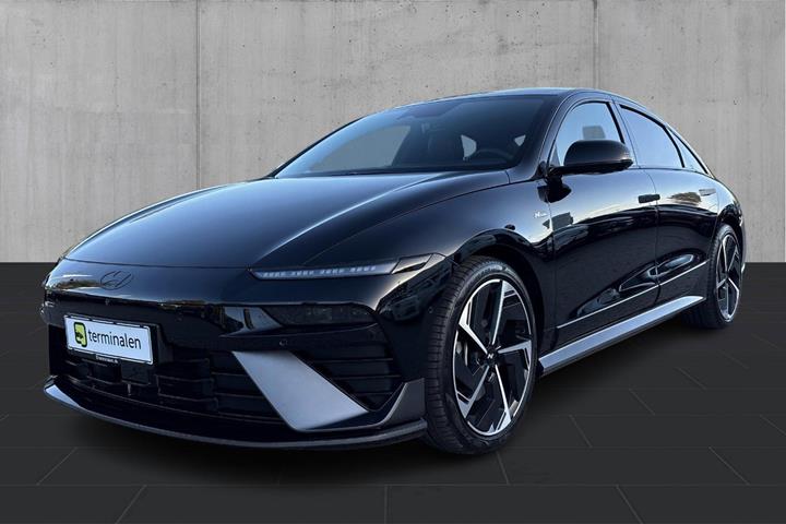 Sort Hyundai Ioniq 6 fra 2026 set udefra