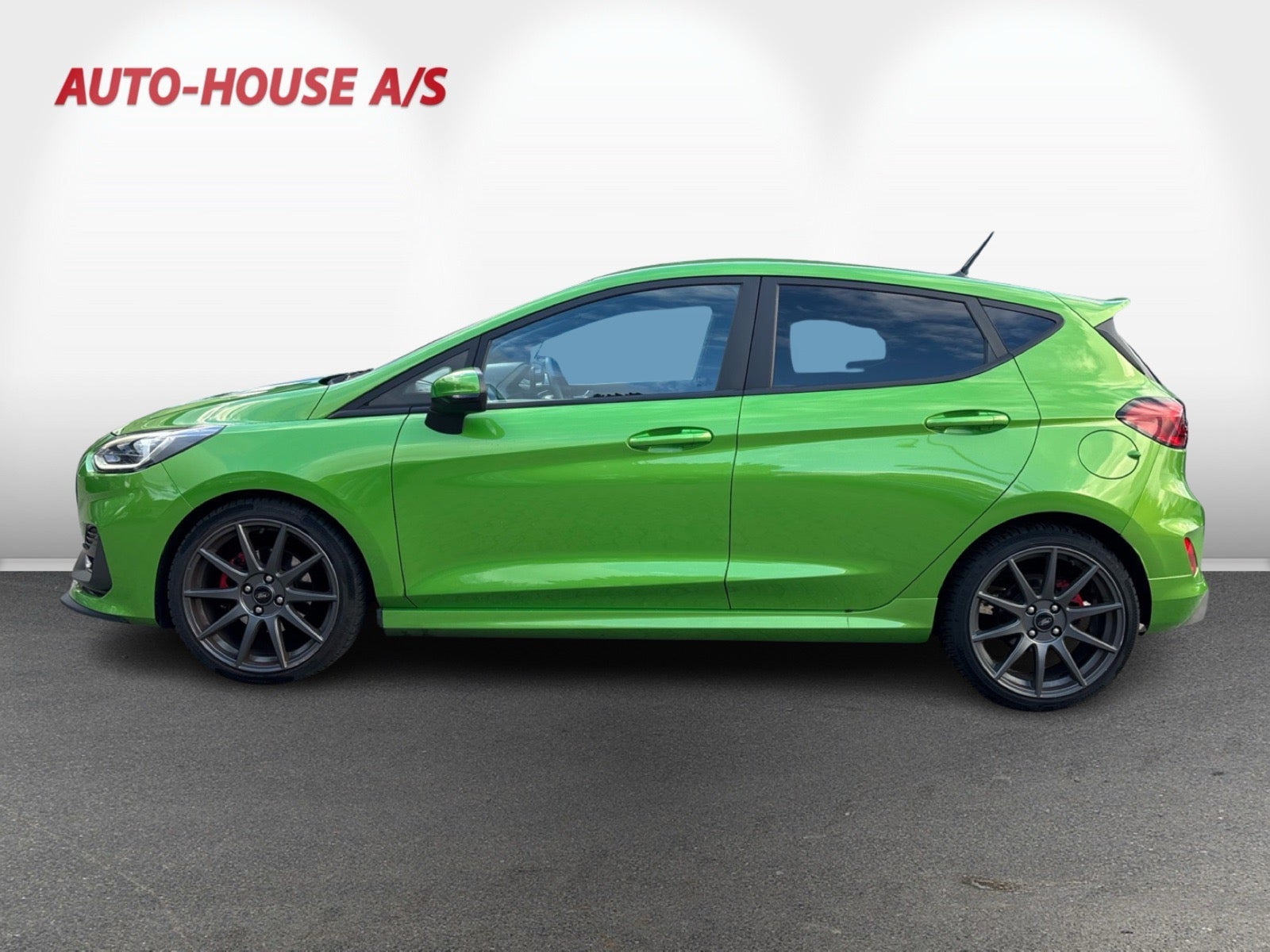 Grøn Ford Fiesta fra 2023