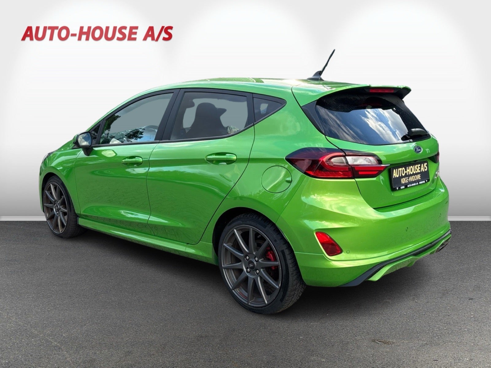 Grøn Ford Fiesta fra 2023