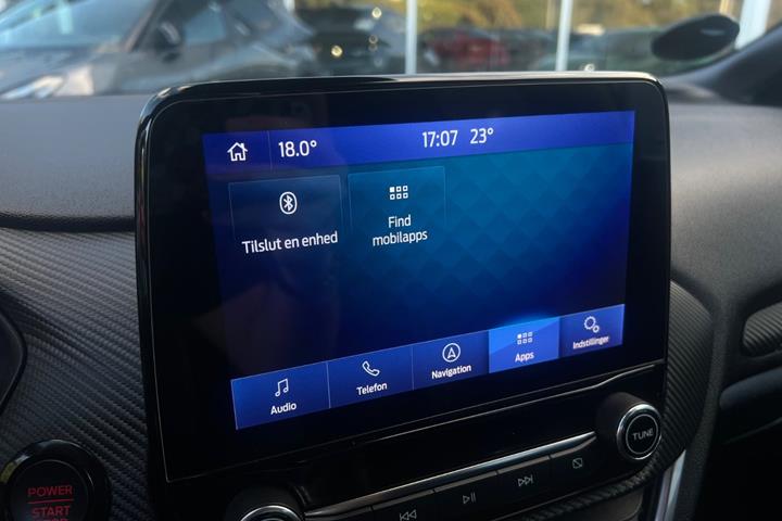 Grøn Ford Fiesta fra 2023