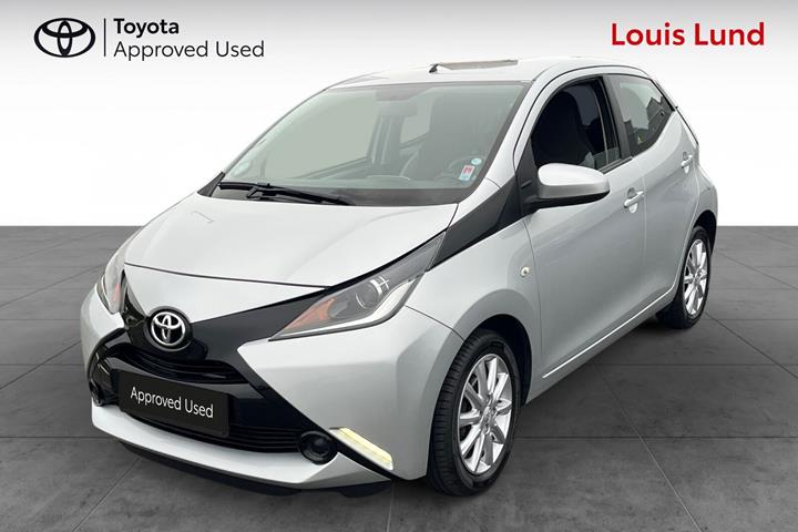 Grå Toyota Aygo fra 2016