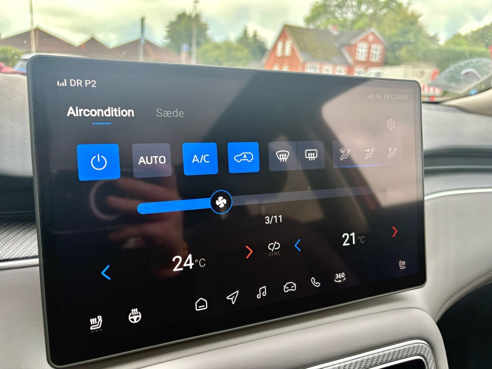 Rød MG MGS6 Electric fra 2026