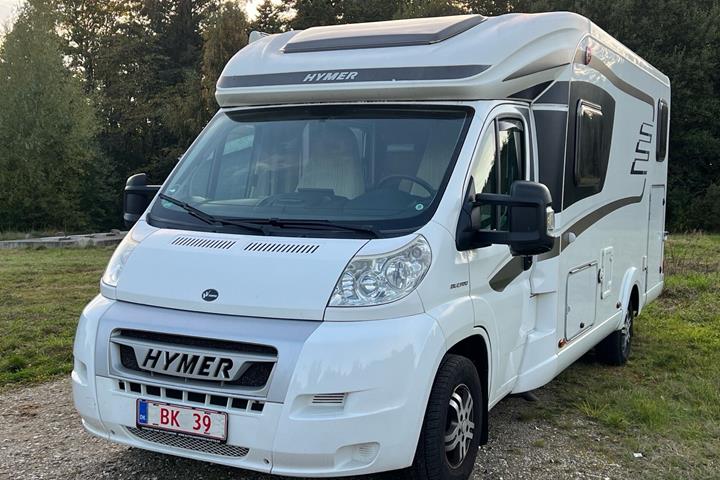 Hvid Hymer Tramp GL 578 fra 2013