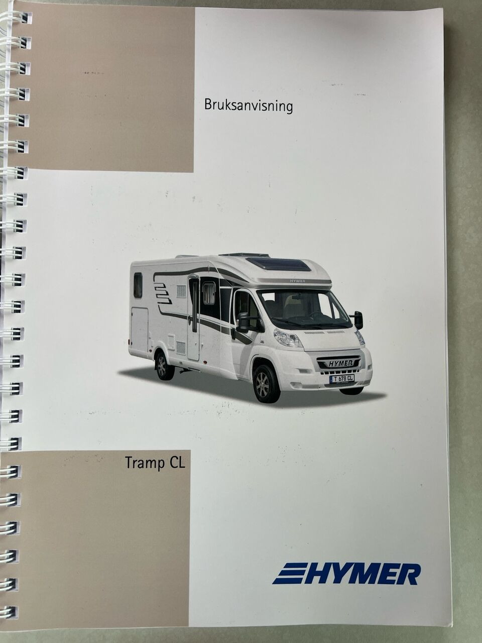 Hvid Hymer Tramp GL 578 fra 2013