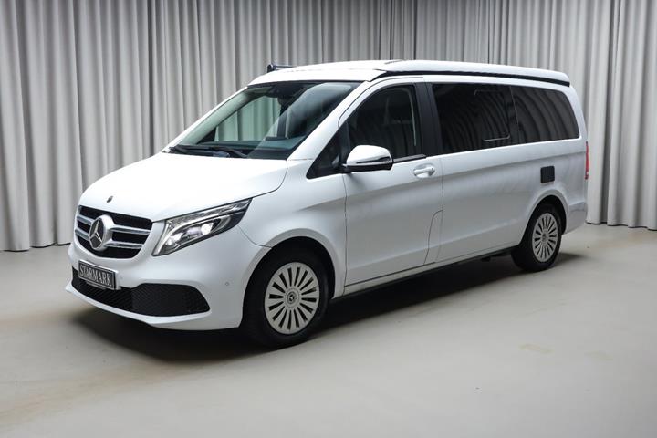 Hvid Mercedes V250 d fra 2021
