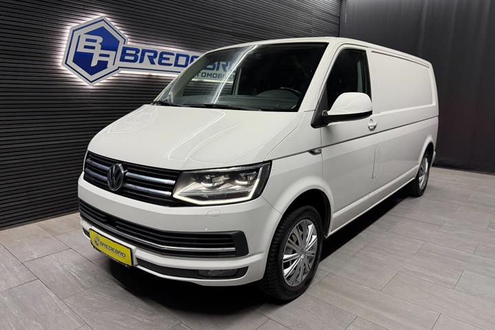 Hvid VW Transporter fra 2018
