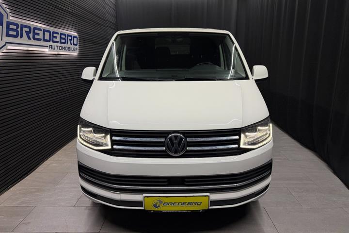 Hvid VW Transporter fra 2018