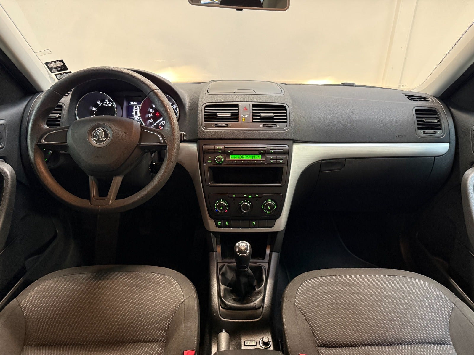 Hvid Skoda Yeti Outdoor fra 2017