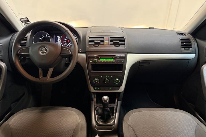 Hvid Skoda Yeti Outdoor fra 2017