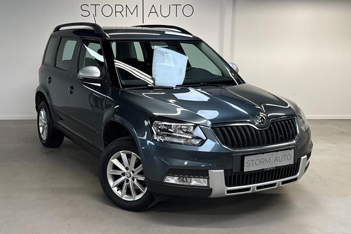 Hvid Skoda Yeti Outdoor fra 2017