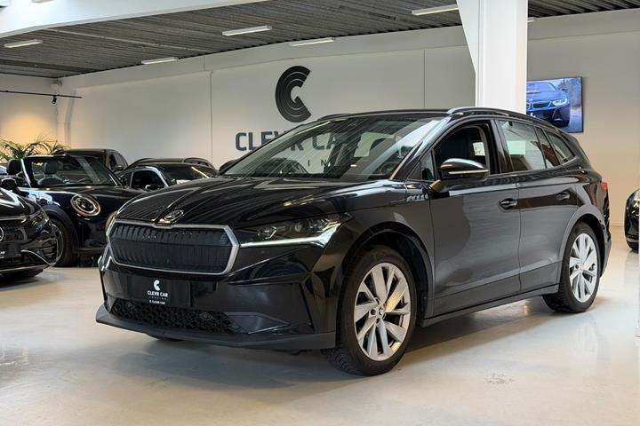Sort Skoda Enyaq fra 2021