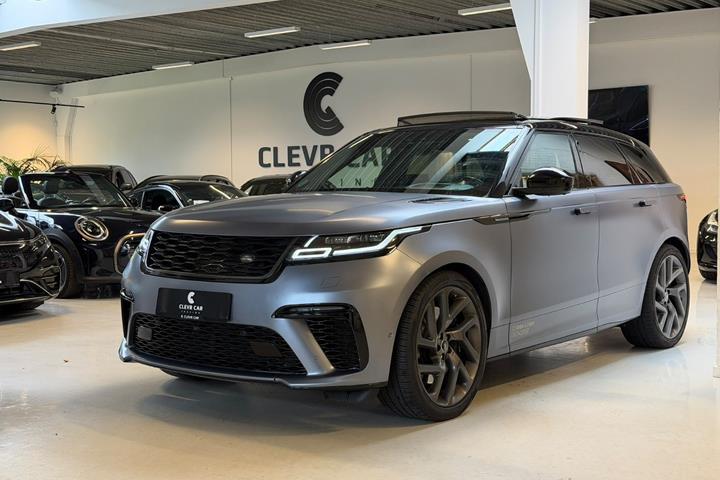 Grå Land Rover Range Rover Velar fra 2020