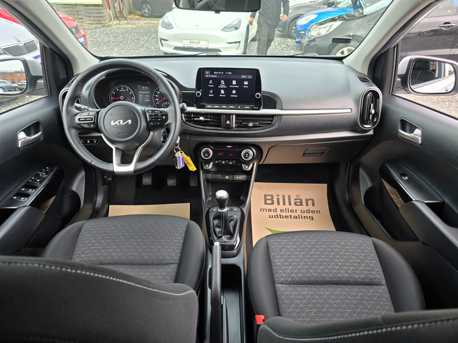 Sølv Kia Picanto fra 2022