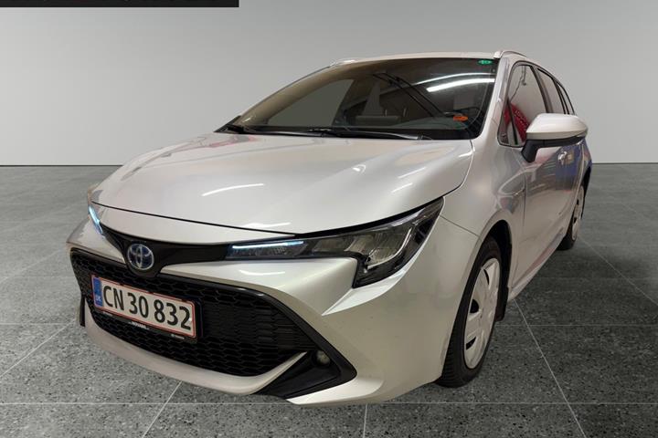 Sølv Toyota Corolla fra 2019