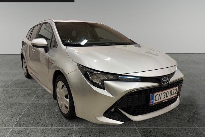 Sølv Toyota Corolla fra 2019