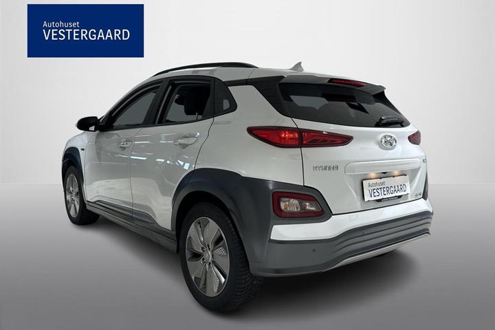 Hvid Hyundai Kona fra 2021