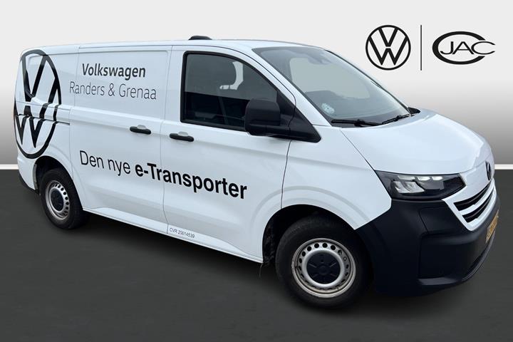 Hvid VW e-Transporter fra 2025