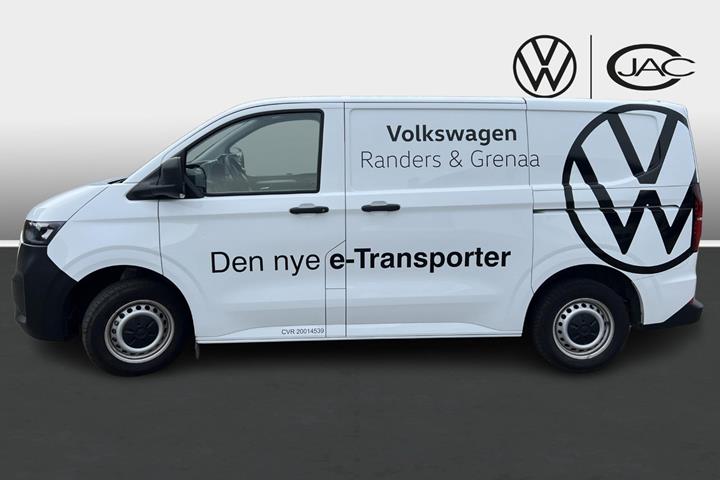 Hvid VW e-Transporter fra 2025