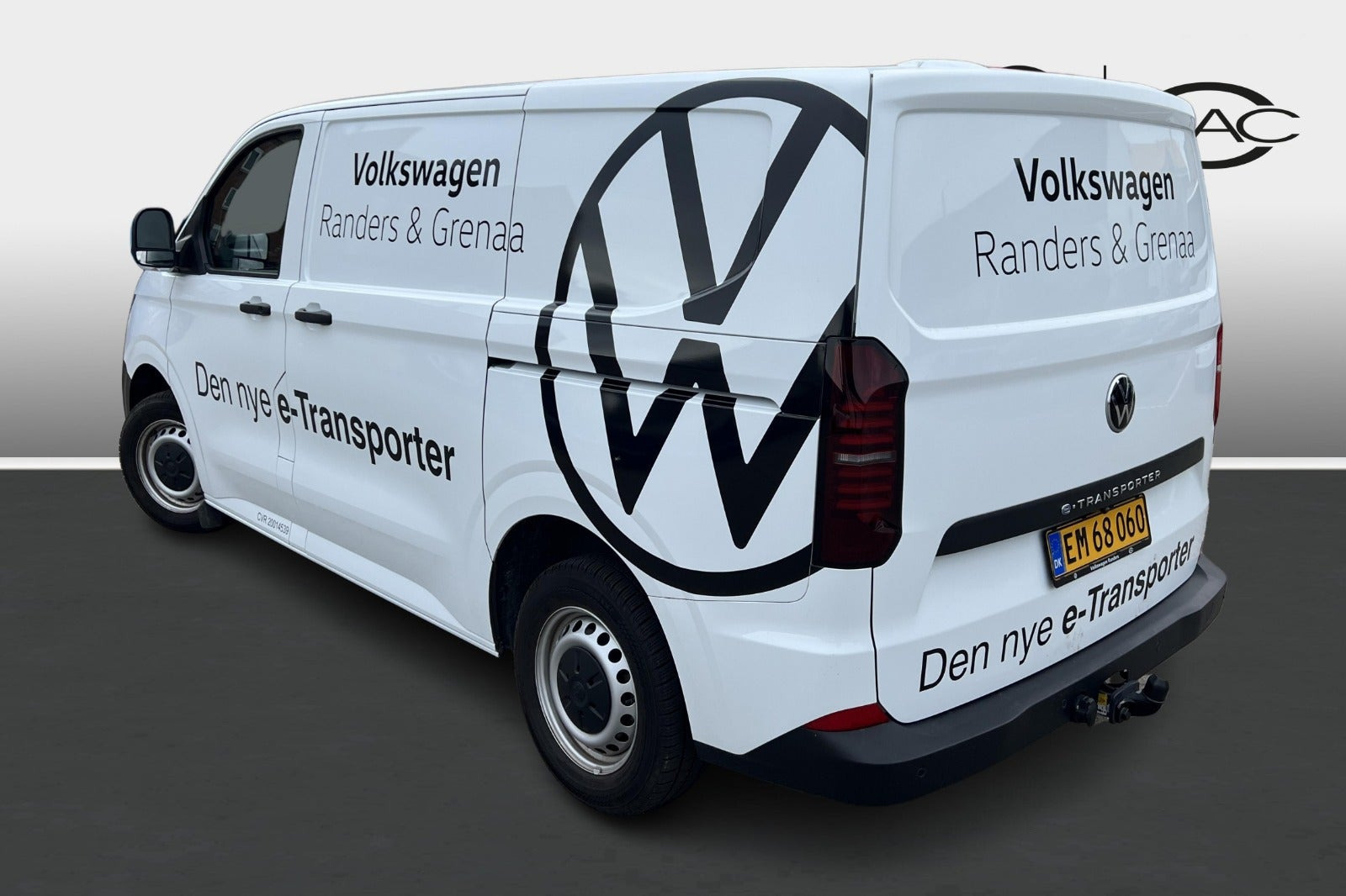 Hvid VW e-Transporter fra 2025