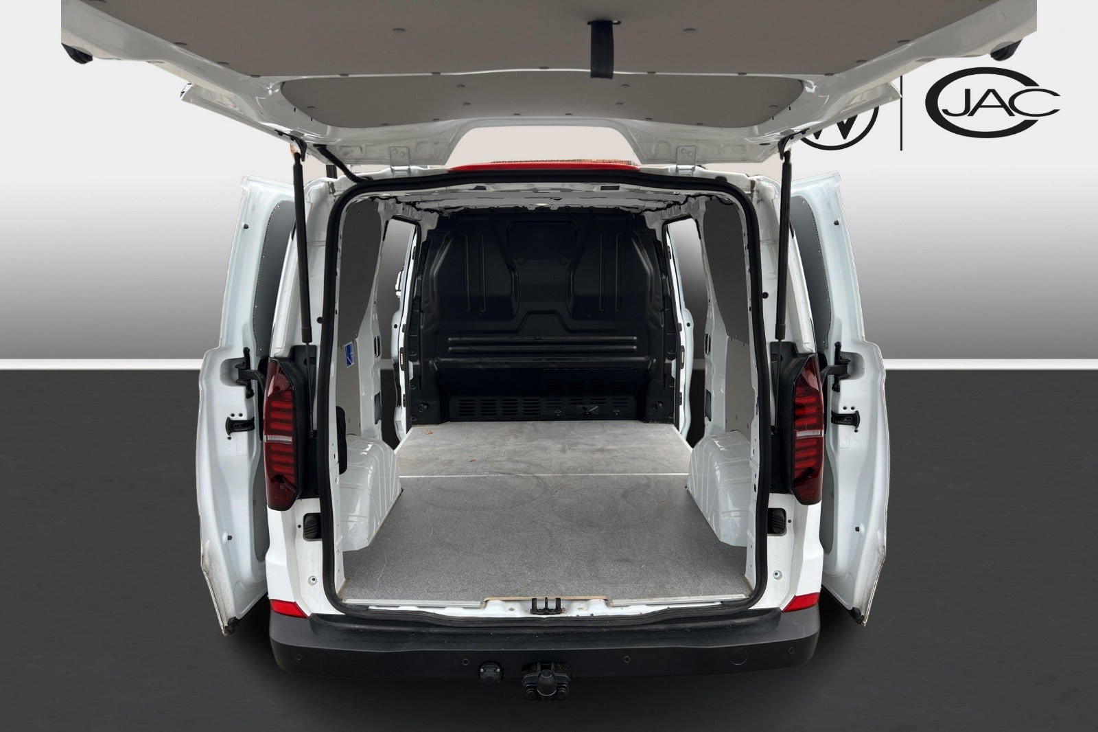 Hvid VW e-Transporter fra 2025