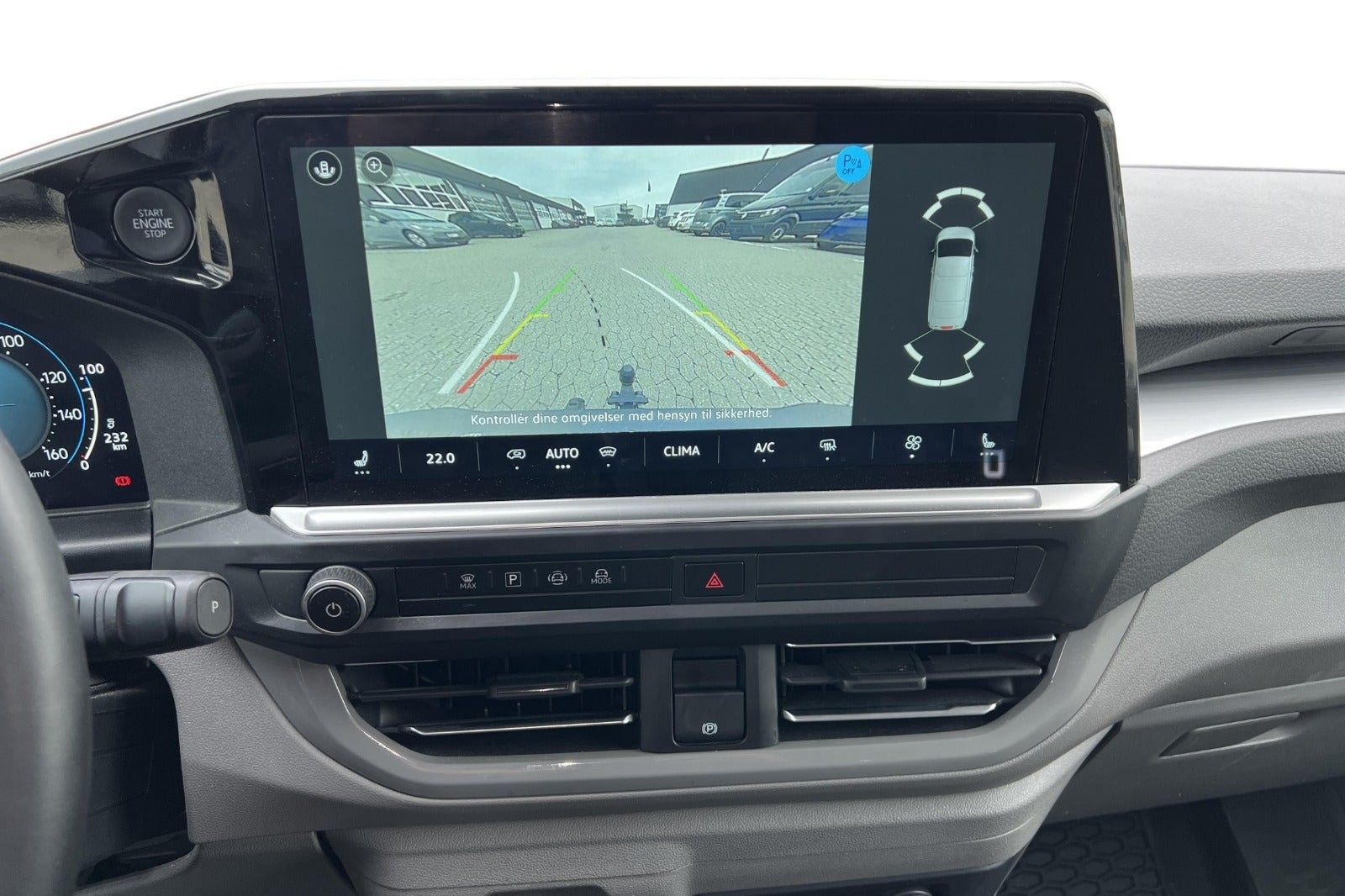 Hvid VW e-Transporter fra 2025